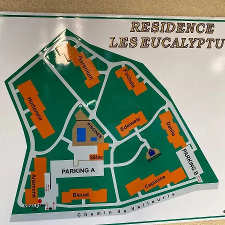 Les Eucalyptus شقة أنتيب